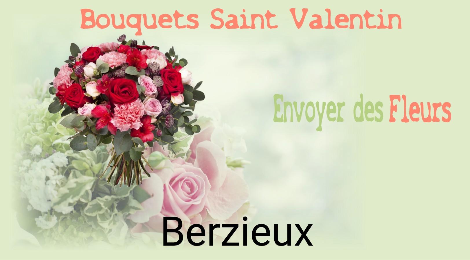 Roses de Saint-Valentin livrées à Berzieux